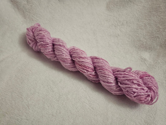 Hand dyed pink yarn (50 G skeins)