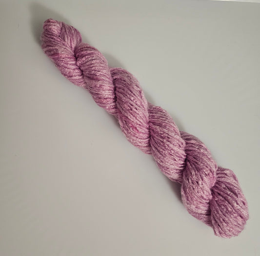 Hand dyed pink yarn (50 G skeins)
