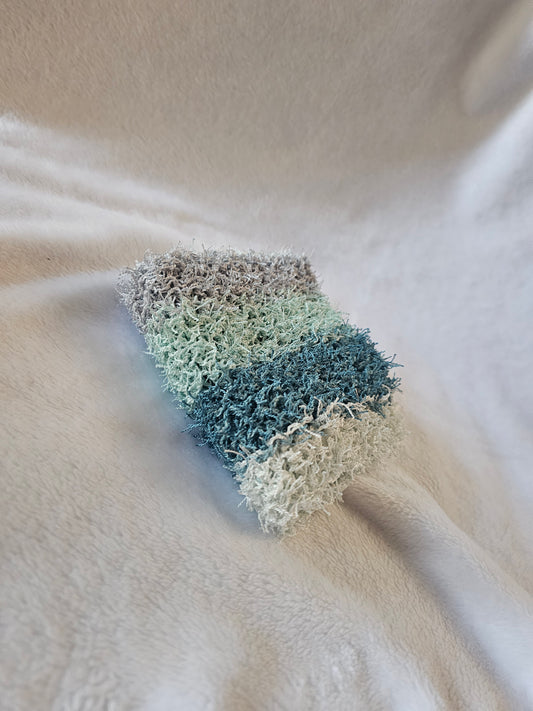 Hand Knitted Scrubby Washcloth